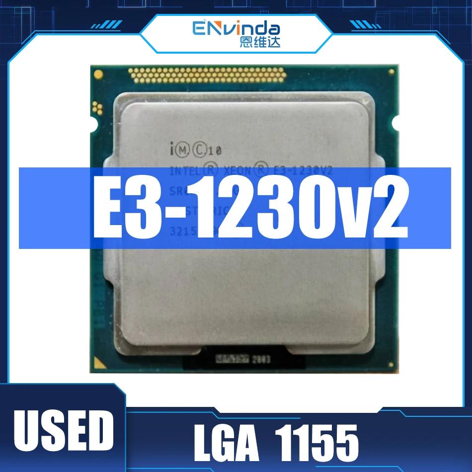 ߰ Xeon E3-1230 v2 E3 1230v2 E3 1230 v2 3.3 GHz  ھ CPU μ, 8M 69W LGA 1155